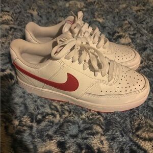 Nike White Mesh Sneakers